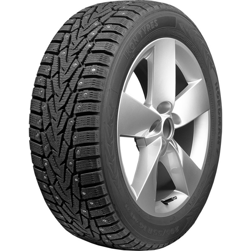 Автомобильная шина Ikon (Nokian Tyres) NORDMAN 7 195/50 R16 88T Шипованные