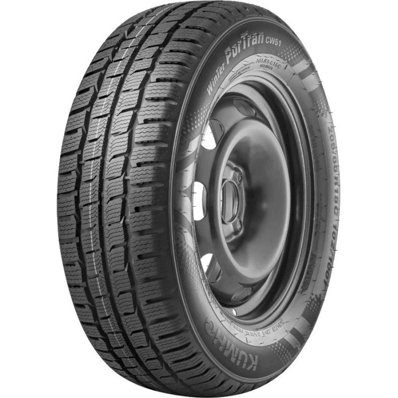 Автомобильная шина Kumho Winter PorTran CW51 195/ R14C 106Q Без шипов