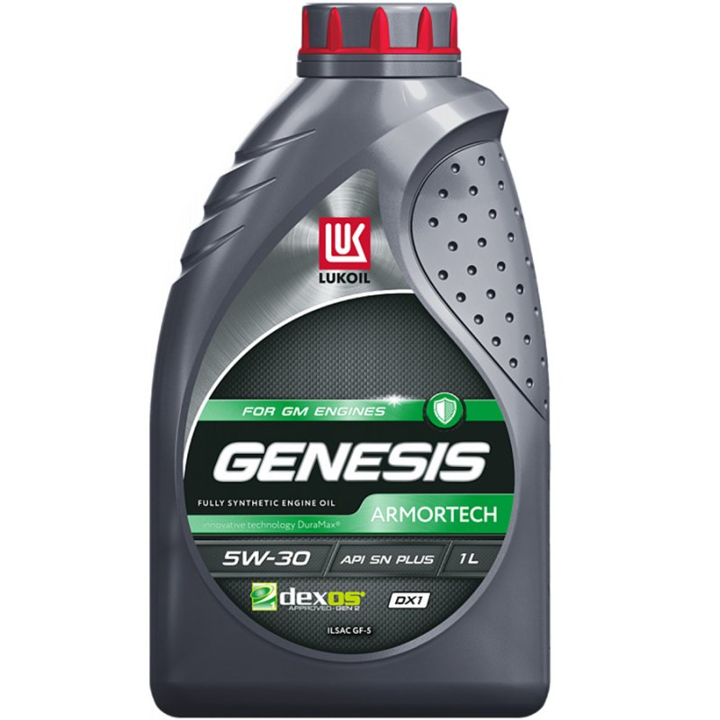 Lukoil Моторное масло Lukoil Genesis Armortech DX1 5W-30, 1 л