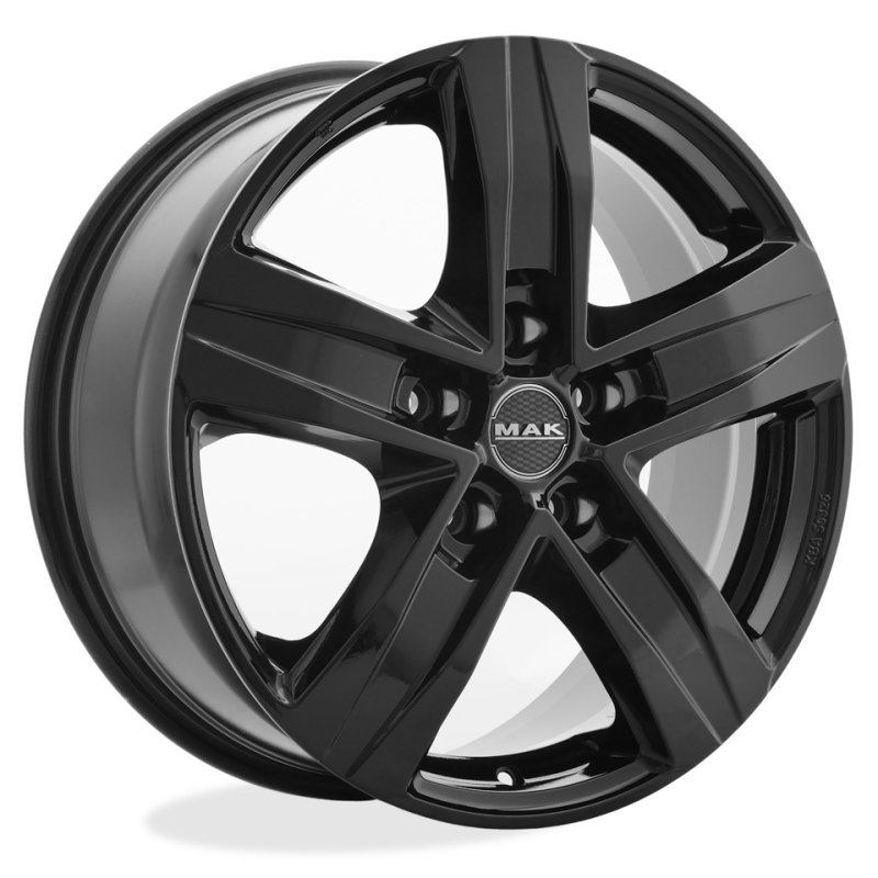 Stone 5 3 6.5x15/5*160 D65.1 ET58 Gloss Black