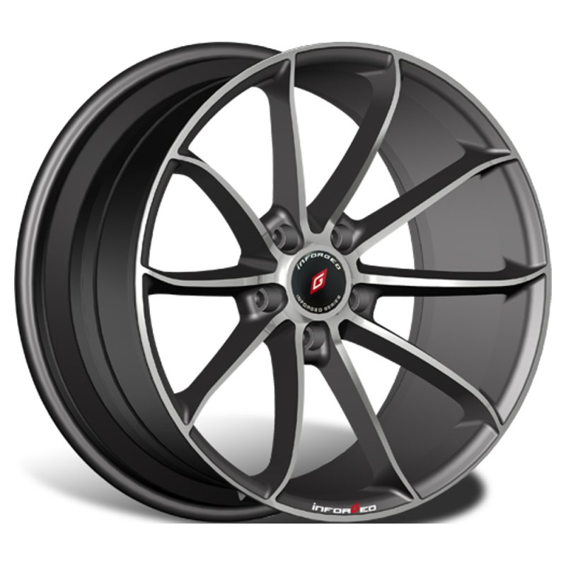 IFG18 8.5x19/5*112 D66.6 ET30 Black Machined