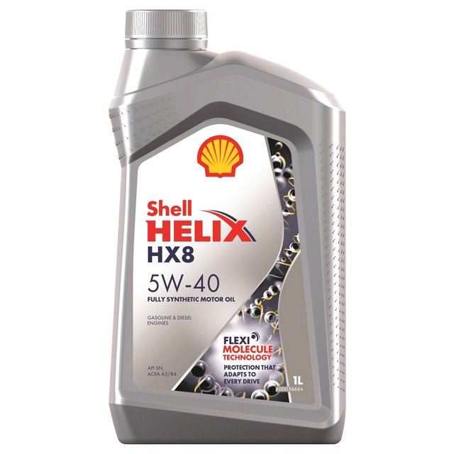 масло моторное SHELL HX8 5W40 1л