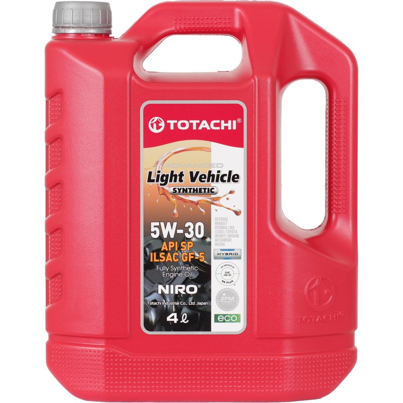 Totachi Моторное масло Totachi NIRO LV Synthetic 5W-30, 4 л