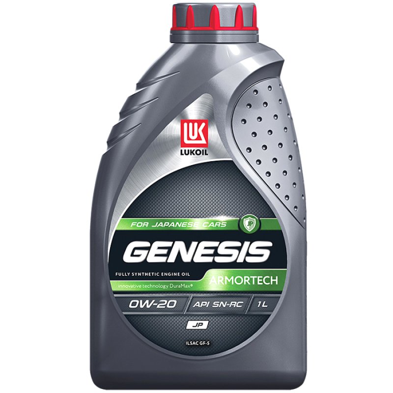 Lukoil Моторное масло Lukoil Genesis Armortech JP 0W-20, 1 л