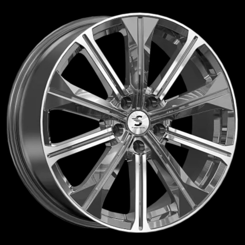 КР013 (Haval F7/F7x) 7x19/5*114.3 D64.1 ET40 Diamond gloss graphite