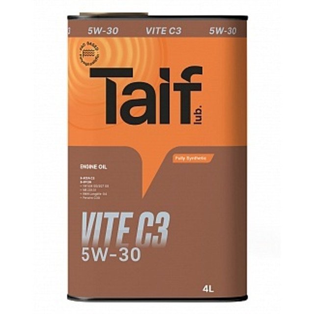 масло моторное TAIF Vite C3 5W-30 4л